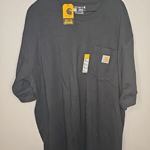 Carhartt K87-BLK Men's K87 Workwear Pocket Short Sleeve T-Shirt Loose Fit
